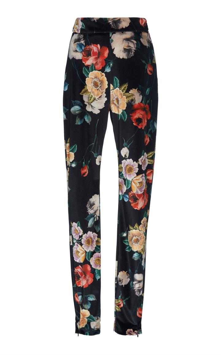 Attico Printed Velvet Pant
