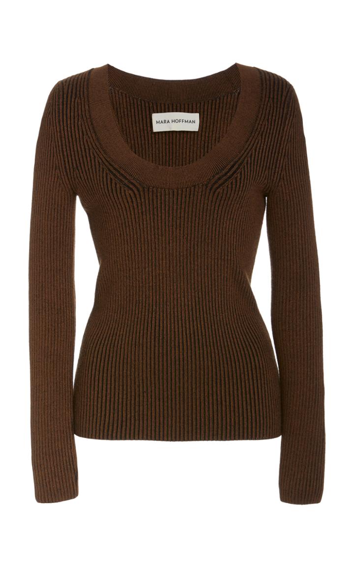 Moda Operandi Mara Hoffman Monica Ribbed-knit Sweater