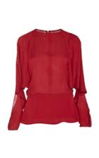 Tre By Natalie Ratabesi The Elfie Silk Blouse