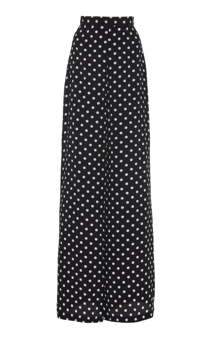 Moda Operandi Michael Kors Collection Printed Crepe De Chine Palazzo Pants Size: 2