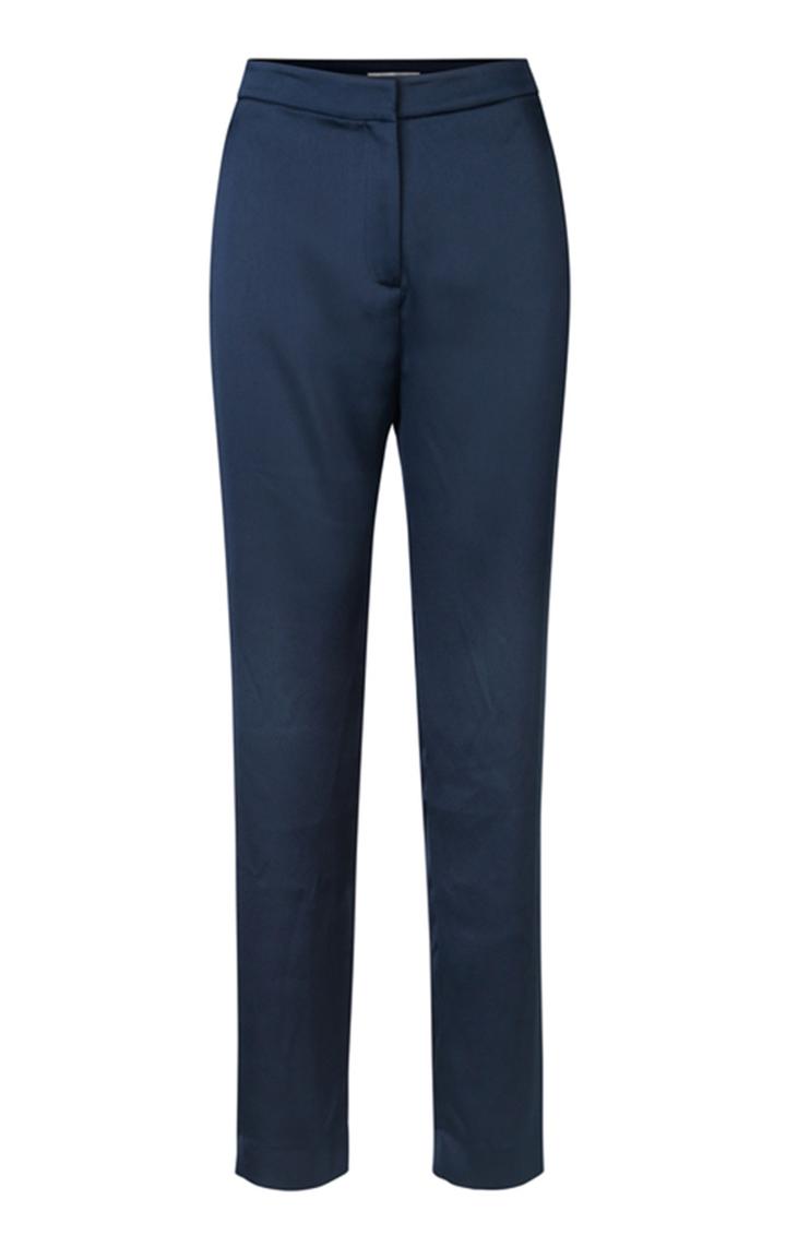 Moda Operandi Stine Goya Besara Satin Straight-leg Trousers
