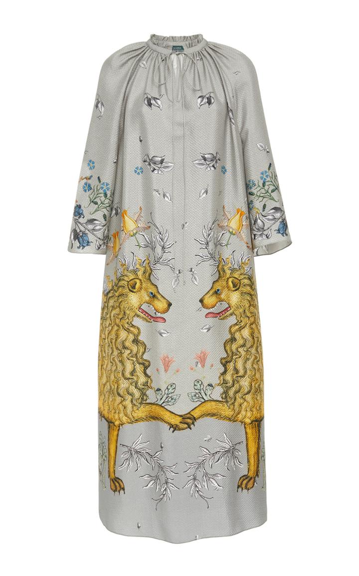Alena Akhmadullina Printed Silk Dress