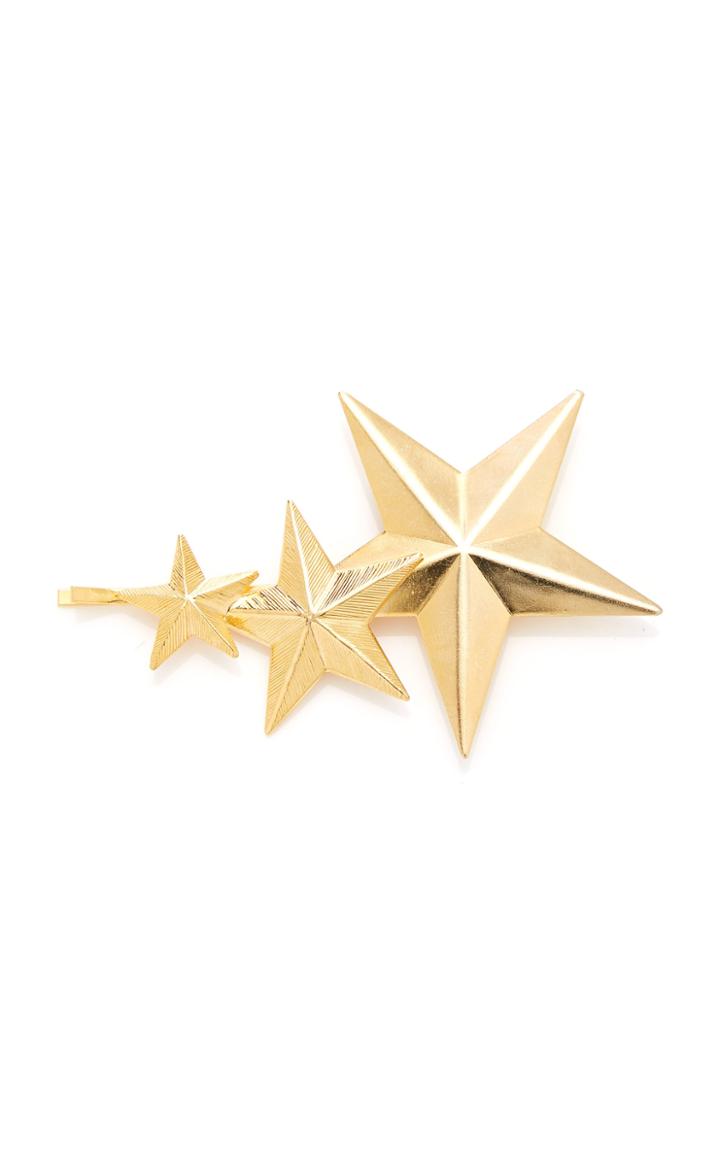 Epona Valley To The Stars 14k Gold-plated Barrette