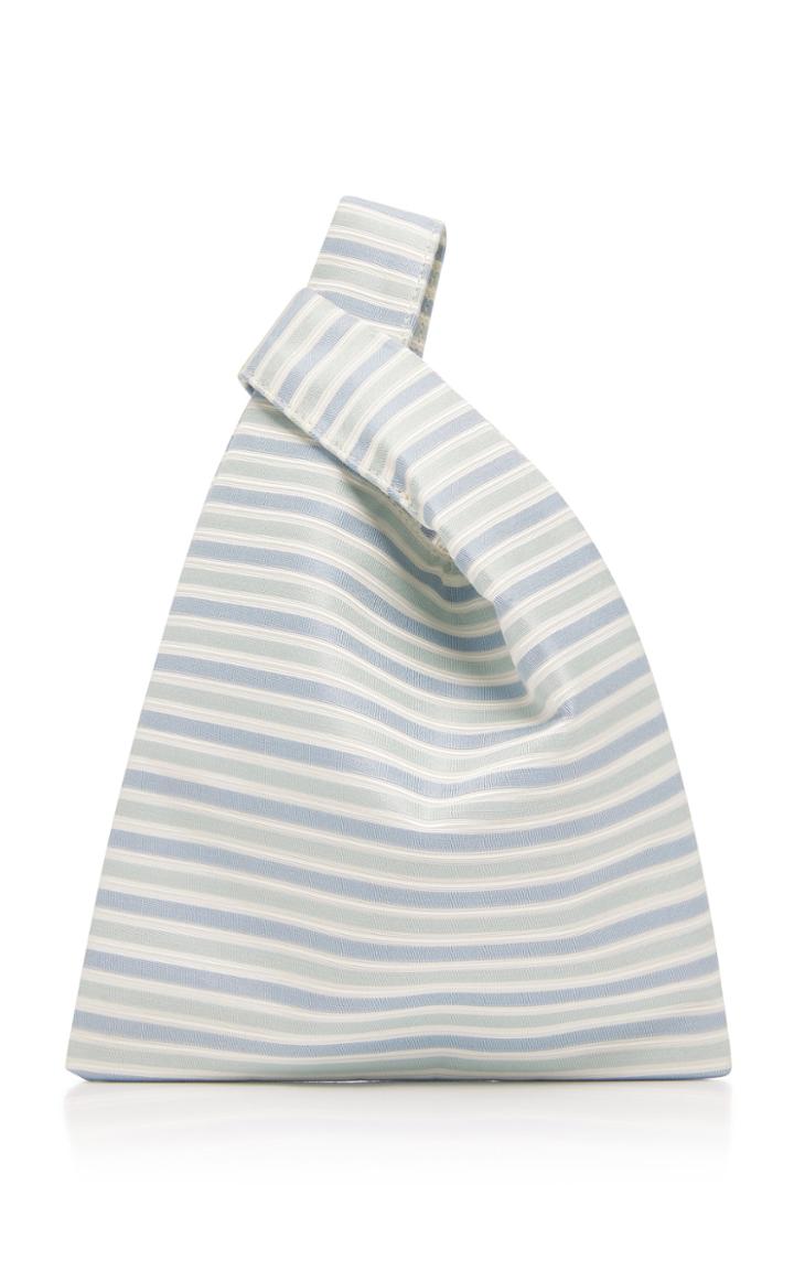 Hayward Striped Silk Mini Shopper