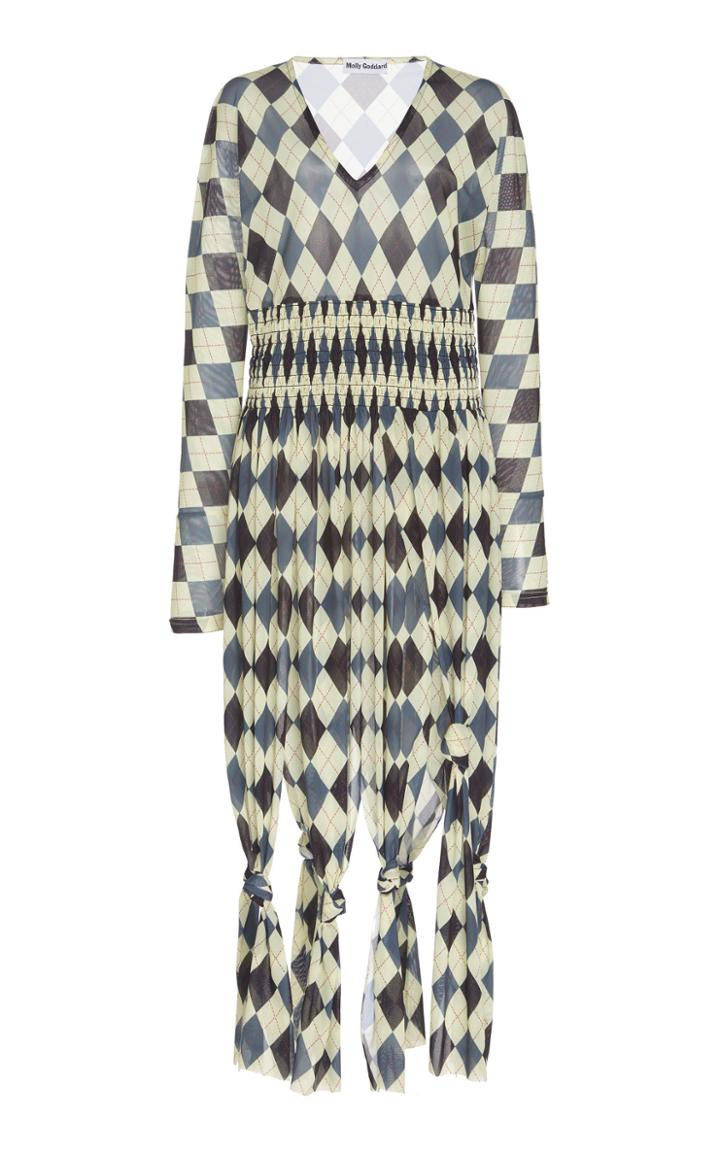 Molly Goddard Natalia Printed Dress