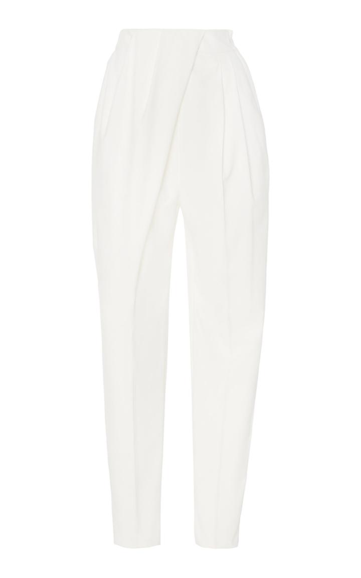 Moda Operandi Proenza Schouler Lightweight Draped High-rise Trouser Size: 0