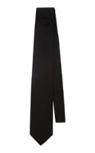 Prada Logo-detailed Poplin Tie