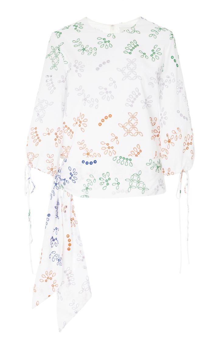 Novis Falmouth Side Tie Blouse