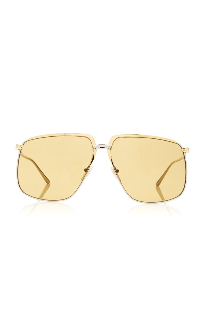 Gucci Sunglasses Square-frame Metal Sunglasses