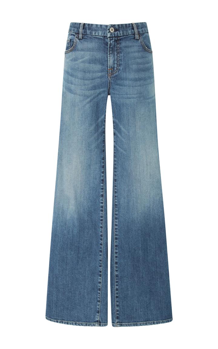 Nili Lotan Ena Wide Leg Jeans