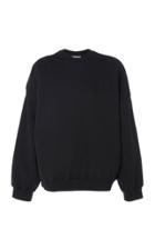 Jw Anderson Oversized Shoulder Placket Sweatshirt