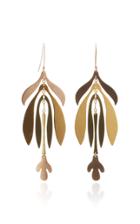 Sian Evans Inflorescence Gold-plated Earrings