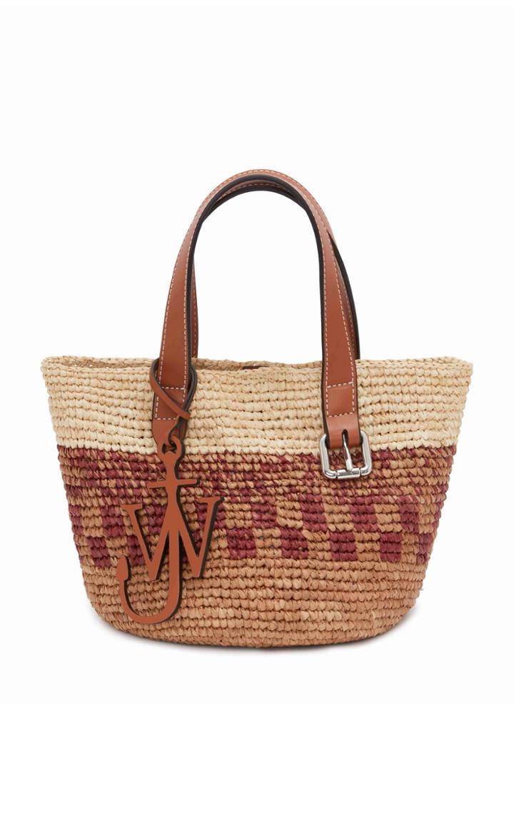 Moda Operandi Jw Anderson Mini Basket Belt Raffia Tote