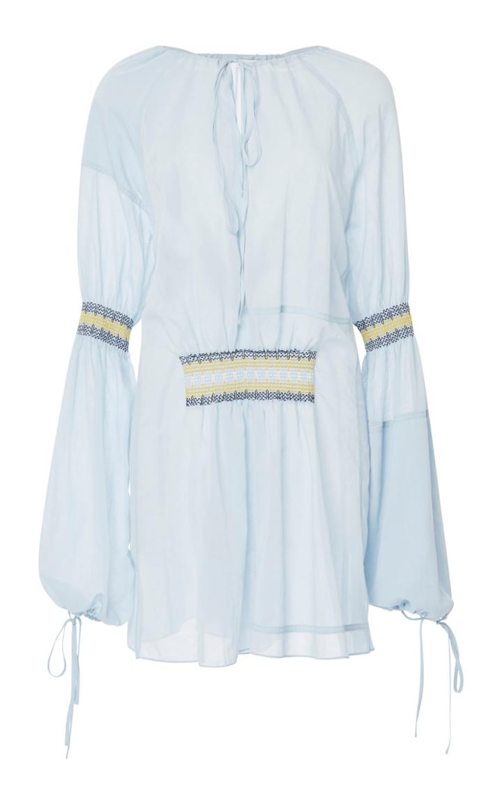 Loewe Blouson Sleeve Cotton-blend Top