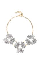 Lulu Frost Camellia Silver And Gold-plated Brass Necklace