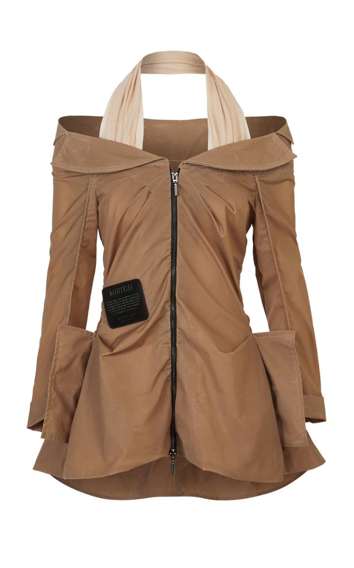 Maticevski Ingenuity Off-the-shoulder Blazer
