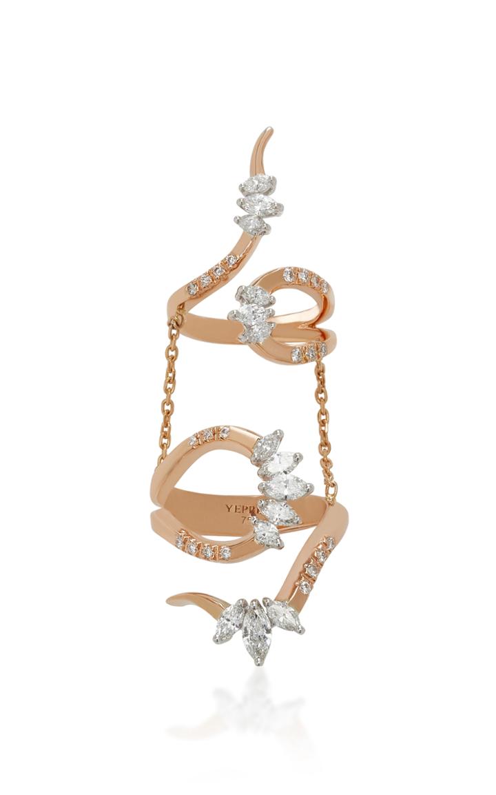 Yeprem Round And Marquise Double Ring
