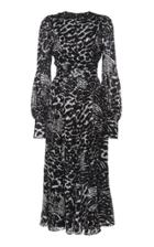 Andrew Gn Animal Print Dress