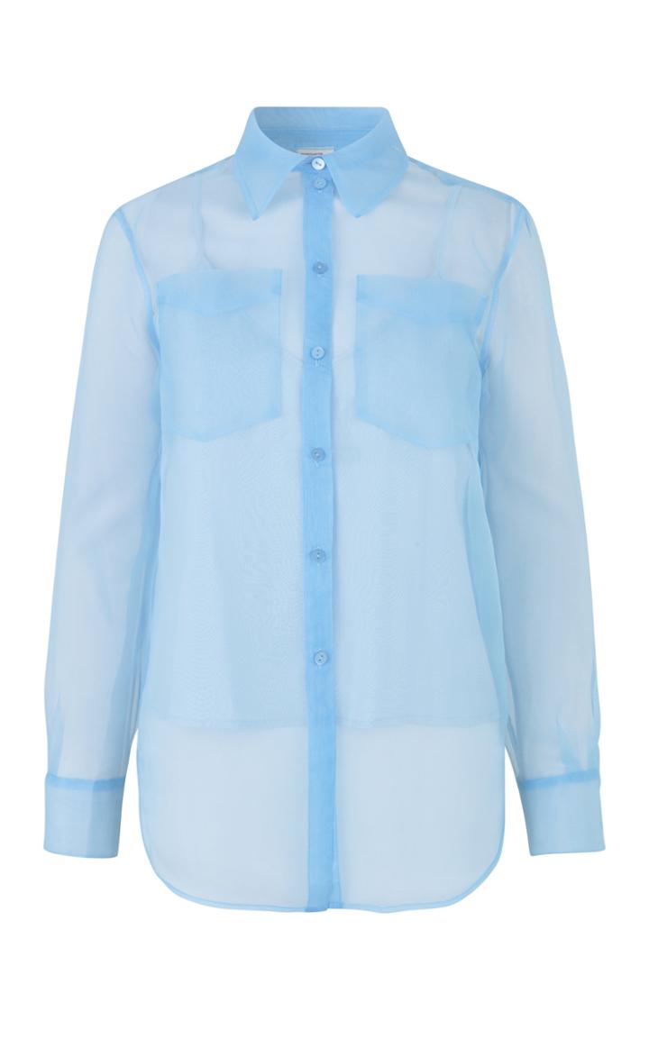Moda Operandi Baum Und Pferdgarten Minty Sheer Taffeta Top