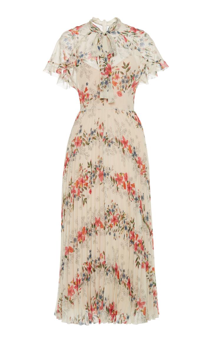Red Valentino Floral Printed Dress