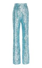 16arlington Moire Straight-leg Sequin Pants