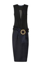 Jacquemus Embellished Bi-color Sheath Dress