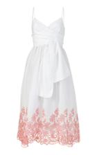 Moda Operandi Silvia Tcherassi Calusa Embroidered Cotton Dress