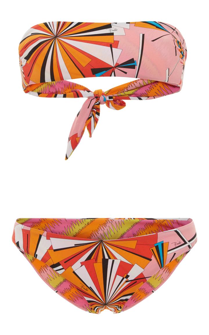 Emilio Pucci Bandeau Bikini