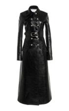 Moda Operandi Paco Rabanne Double-breasted Leather Coat