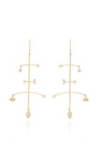 Zoe Chicco 14k Large Mobile Earring With Mixed Fancy Cut Diamonds