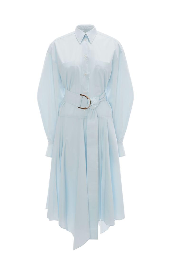Moda Operandi Jw Anderson Pleated D-ring Shirt Dress