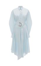 Moda Operandi Jw Anderson Pleated D-ring Shirt Dress
