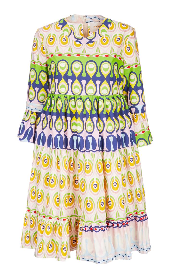La Doublej Bambi Printed Cotton Dress