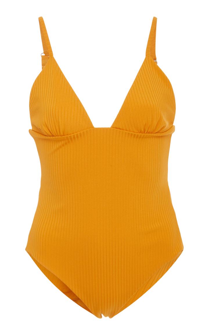 Mara Hoffman Virginia Ribbed One-piece Swimsuit
