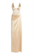 Moda Operandi Jonathan Simkhai Maeve Silk-satin Gown