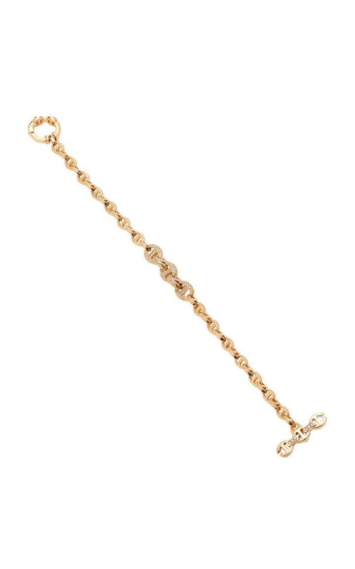 Hoorsenbuhs 3mm Open Link Bracelet With 5mm Links Full Pave