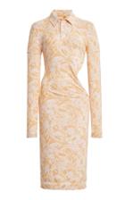 Jacquemus Printed Crepe Polo Mini Dress