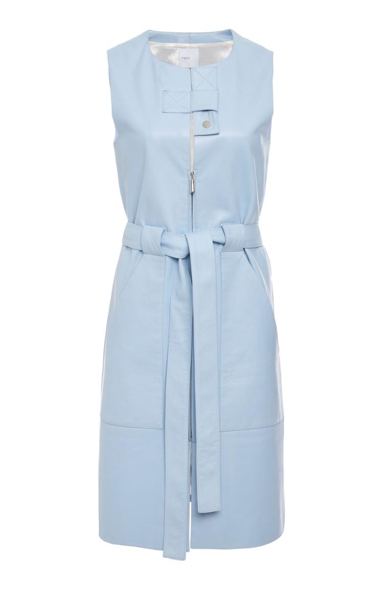 Rosetta Getty Belted Tab Leather Vest