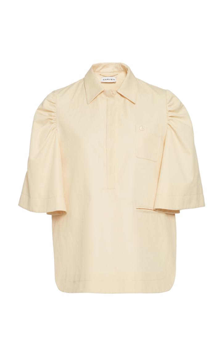 Carven Short Sleeve Collared Shirt