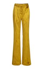 Ralph & Russo Satin Flared Leg Trousers