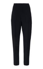 Andrew Gn High-rise Crepe Tapered Pants