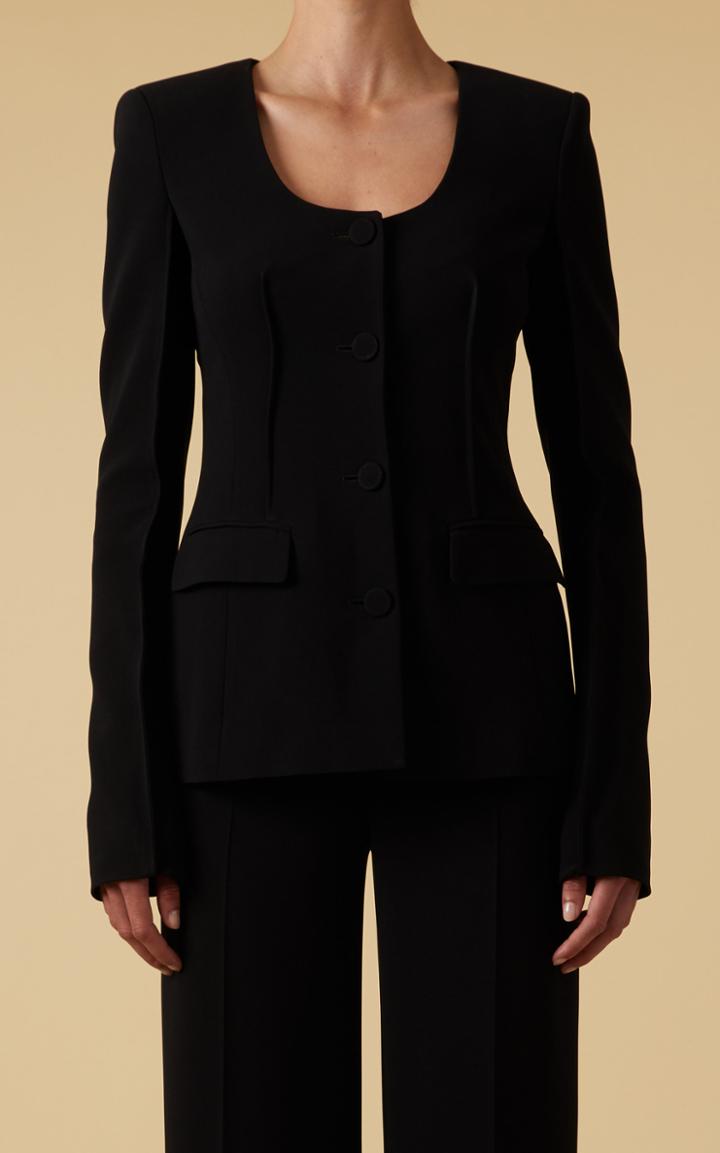 Moda Operandi Altuzarra Tamaar Scoop Neck Blazer