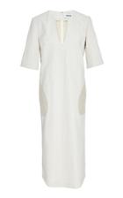 Partow Declan Cotton Linen Midi Dress
