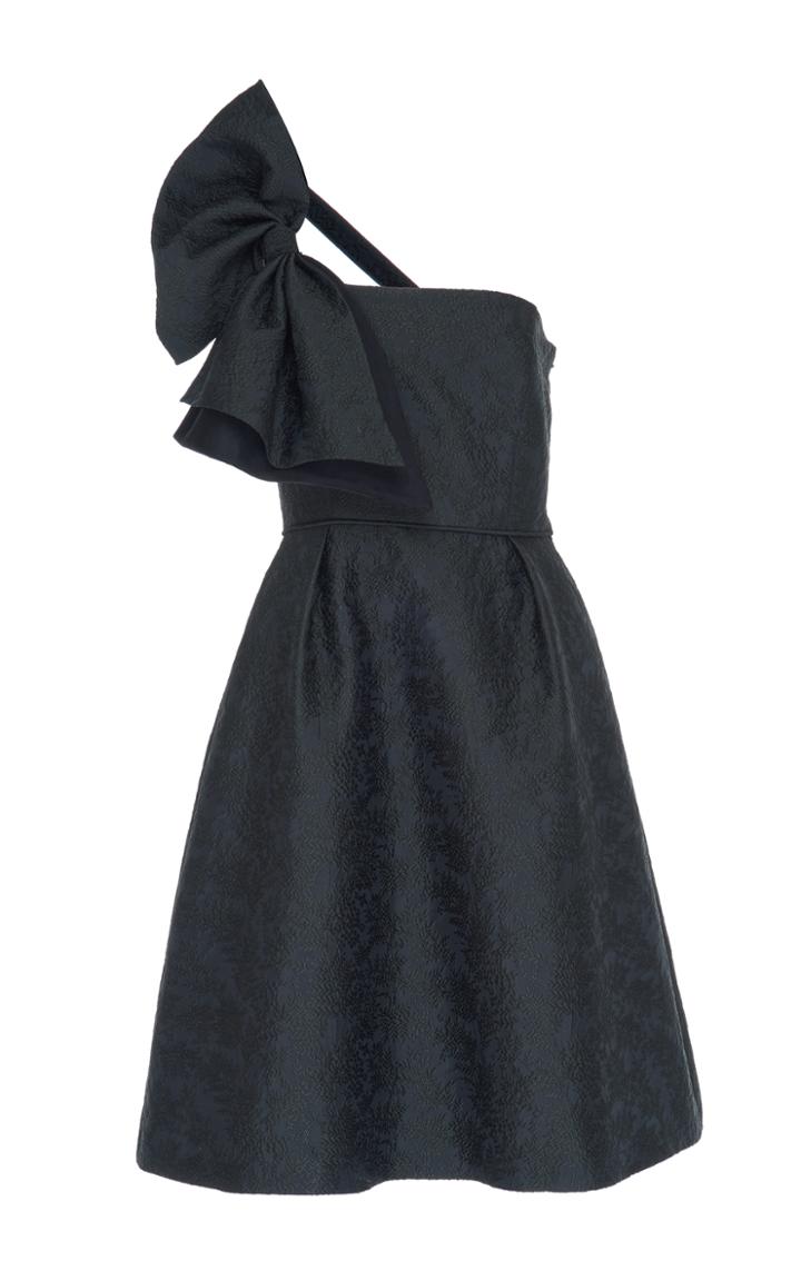 Dice Kayek Bow Knee Length Dress