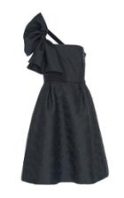 Dice Kayek Bow Knee Length Dress