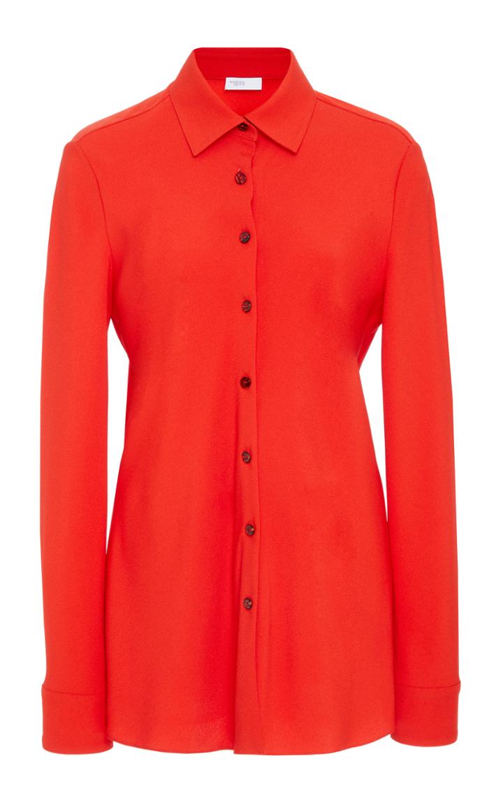 Rosetta Getty Button Down Jersey Shirt
