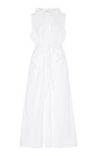 Moda Operandi Deitas India Sleeveless Hooded Cotton Dress Size: 34