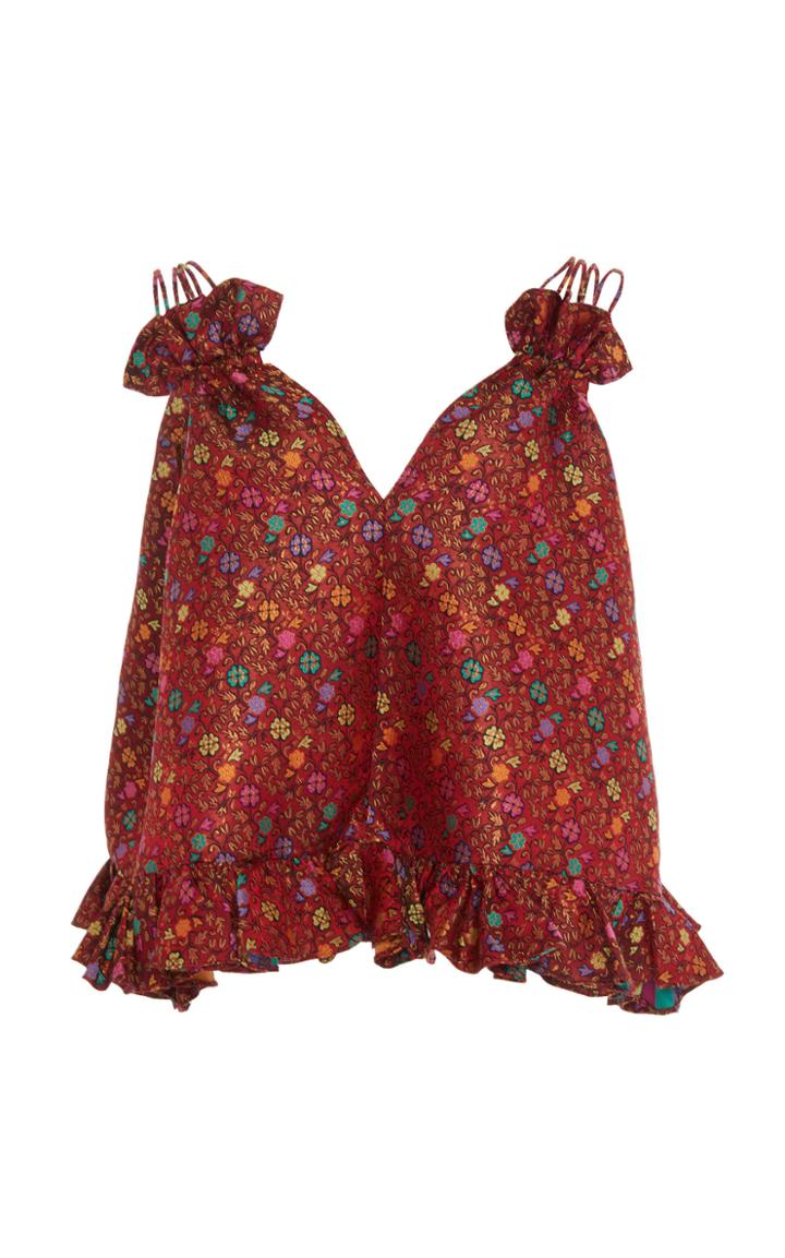 Caroline Constas Mara Polka Top