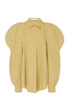 Moda Operandi Rejina Pyo Julia Cotton-linen Asymmetric Shirt Size: S