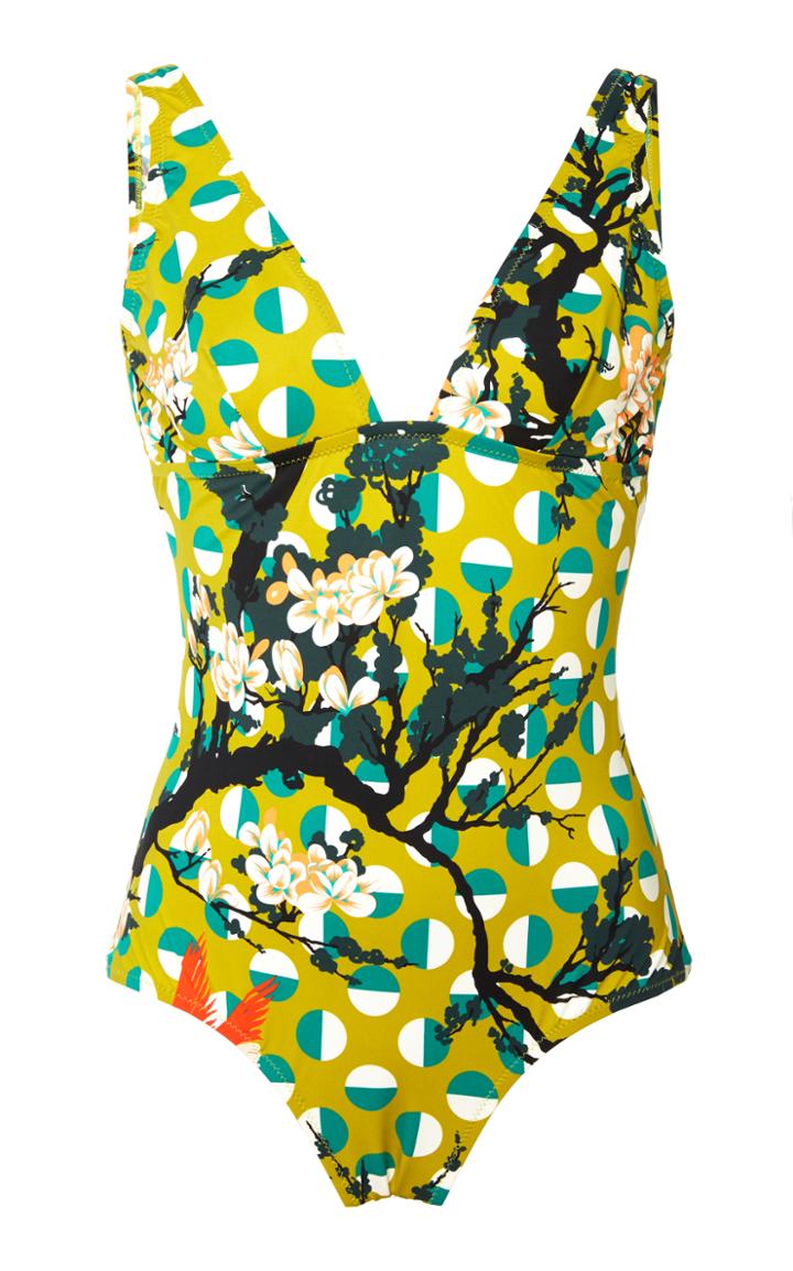 Laura Urbinati Floral Print One-piece